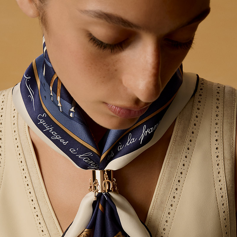 Charm's scarf ring | Hermès Mainland China